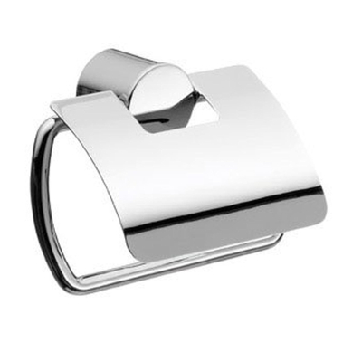 Emco Rondo 2 porte-papier toilette avec abattant chromé
