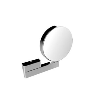 Emco Prime make-upspiegel – rond Ø20,2 cm – zonder verlichting – 3x en 7x vergrotend, gelede arm – Chroom