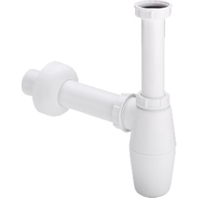 Viega siphon à gobelet en plastique avec tuyau mural 5/4 avec rosace