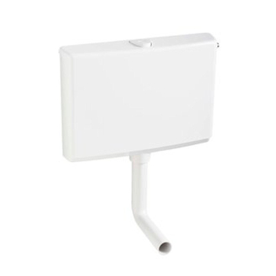Wisa 500 réservoir bas simple chasse 6/9 litres réglable blanc