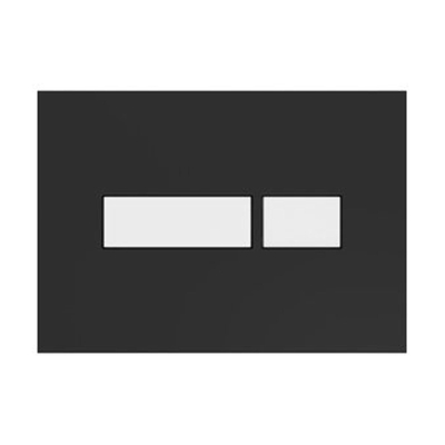 Plieger Flair plaque de commande DF Flair noir/blanc 16603S10008