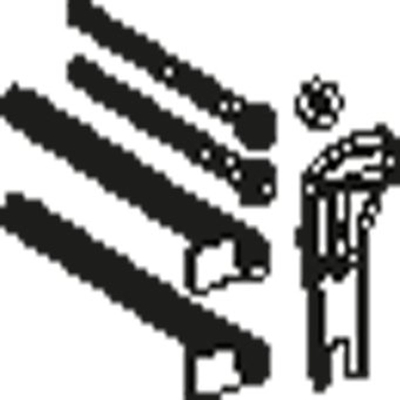 Geberit Delta tiges de poussée pour plaque de commande Delta