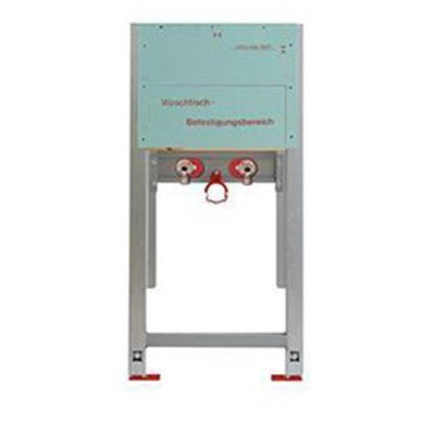 Burda santro cadre autoportant avec module de lavabo wt 108cm largeur 52.5cm