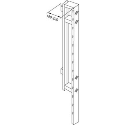 Burda Santro 2000 support intermédiaire 1080mm d 190 220mm