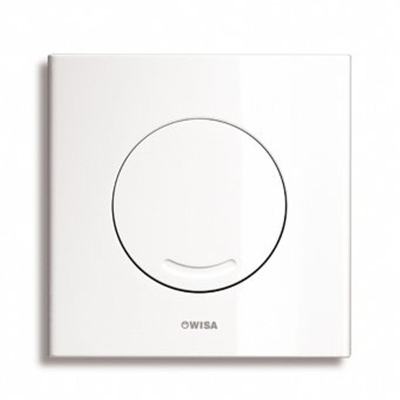 Wisa Argos Plaque de recouvrement pour élément urinoir XS blanc