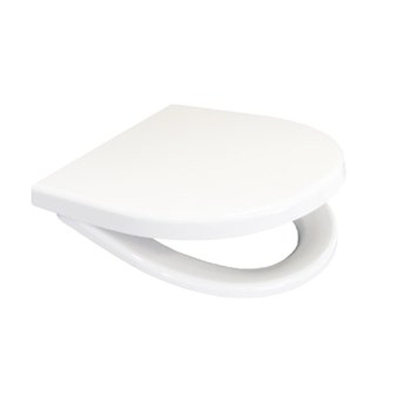 Wisa D-star toiletzitting - d-vorm - quick release - universeel - wit