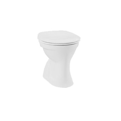 Wisa Sydney cuvette de WC à chasse plate sortie AO blanc