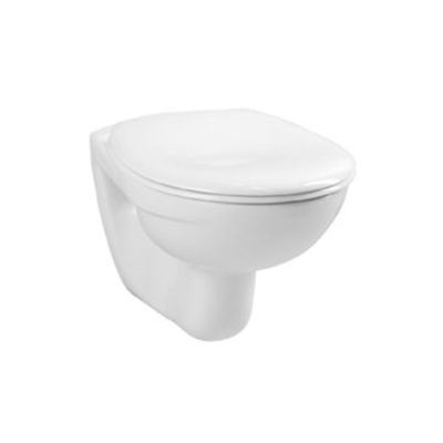 Wisa Sydney WC suspendu – profondeur 52,5 cm – chasse 6 litres – blanc brillant