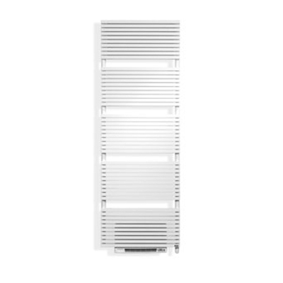 Vasco Carré CB-EL-BL radiateur design électrique avec soufflerie 1137x500mm, 750W blanc