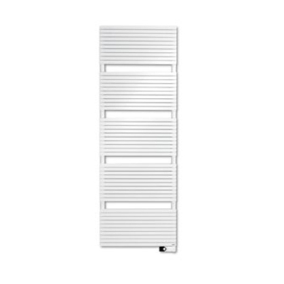Vasco Carré CB-EL radiateur design électrique horizontal 1377x600mm, 1000W blanc
