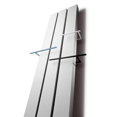 Vasco Beams radiateur sèche-serviettes design 2200x320mm 1459W raccordement 0066 blanc (S600)