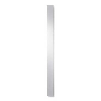 Vasco Beams Mono radiateur design aluminium vertical 1800x150mm 671W - raccordement 0066 blanc structuré (S600)