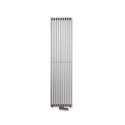Vasco Zana ZV-1 designradiator verticaal enkel 1600x624mm 1539W - aansluiting 1188 wit OUTLETSTORE