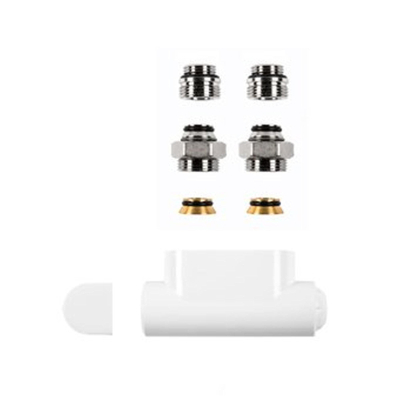 Vasco kit de robinet avec capuchon de finition 3/4 x1/2 chromé