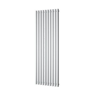 Plieger Trento designradiator verticaal met middenaansluiting 1800x590mm 1357W parelgrijs (pearl grey)