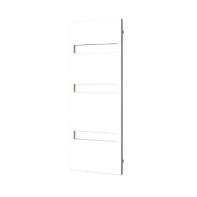 Plieger Genua EVO designradiator horizontaal 1525x550mm 674W wit structuur
