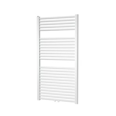 Plieger Palmyra designradiator horizontaal middenaansluiting 1175x600mm 681W donkergrijs structuur