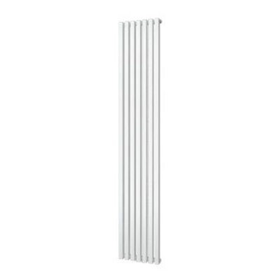 Plieger Siena designradiator verticaal enkel 1800x318mm 766W wit