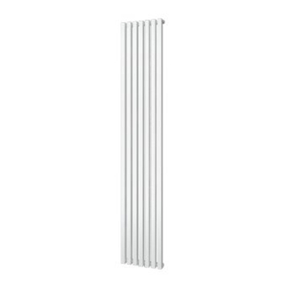 Plieger Siena designradiator verticaal enkel 1800x318mm 766W mat zwart