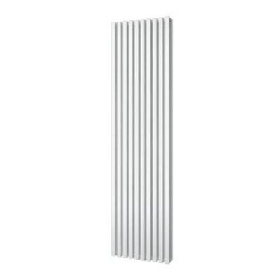 Plieger Siena designradiator verticaal dubbel 1800x462mm 1564W antraciet metallic