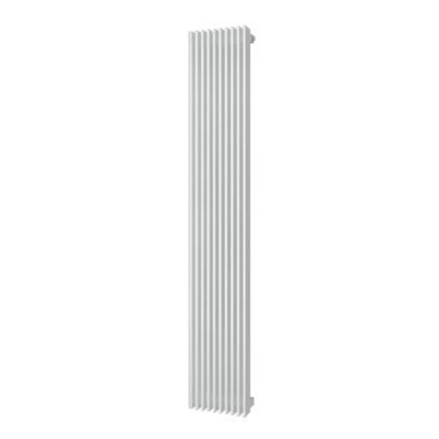 Plieger Antika Retto radiateur design vertical raccordement central 1800x295mm 994W argent métallique