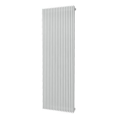 Plieger Antika Retto radiateur design vertical raccordement central 1800x595mm 1753W blanc structuré