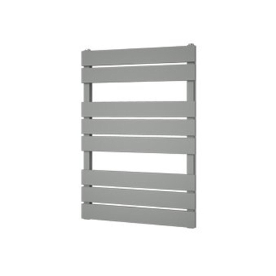 Plieger Genua designradiator horizontaal 800x550mm 405W parelgrijs (pearl grey)