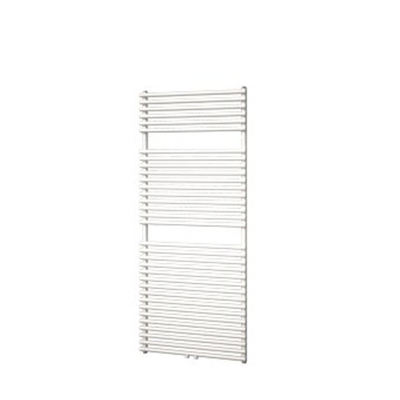 Plieger Florian Nxt Radiateur design simple horizontal 140.6x60cm 918W connexion au centre blanc mat