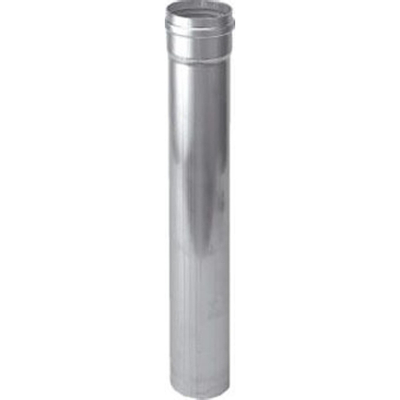 Burgerhout Bm fix tuyau d'évacuation en aluminium à paroi épaisse 80x250mm