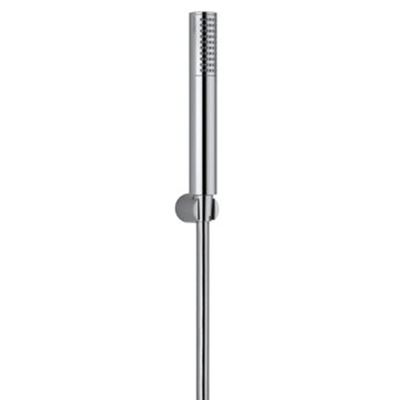 Plieger Napoli ensemble de bain avec douchette à main modèle barre 1 jet inclus support mural et flexible de douche 150cm chrome