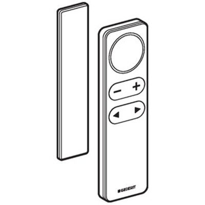 Geberit AquaClean télécommande pour WC suspendu Sela blanc alpin
