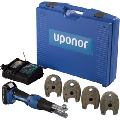 Uponor machine à presser les piles avec mâchoire de pressage mini2 16/20/25/32mm