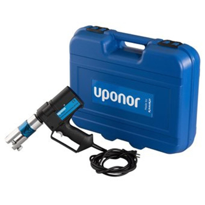 Uponor Up50el machine à presser sans mâchoires de pressage 220v dans une caisse en plastique