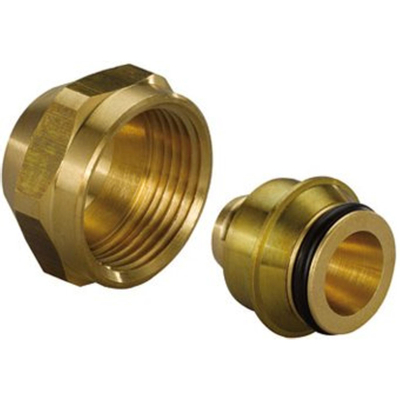 Uponor Vario raccord à vis à bague de serrage PEX 16mmx3/4 filetage intérieur euro laiton