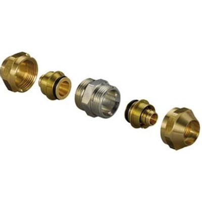 Uponor Fit raccord vissé PEX 17x2,0mm laiton