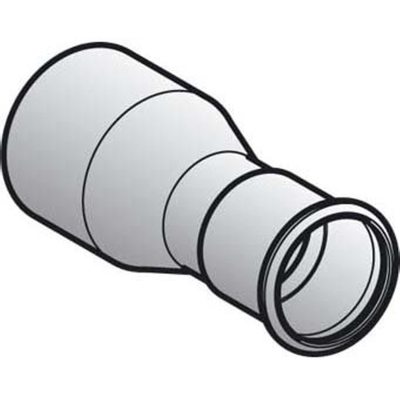 Geberit Mapress C-staal verloop - met insteekeinde verzinkt - 22x15mm