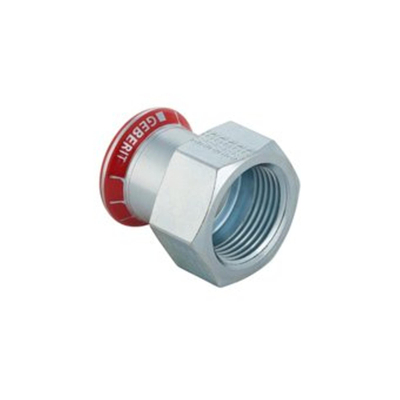 Geberit Mapress C-staal schroefbus verzinkt binnendraad 3/4"bix22mm