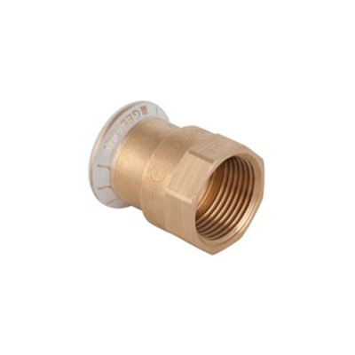Geberit Mapress koper schroefbus binnendraad - 15mm x1/2"bi - koper