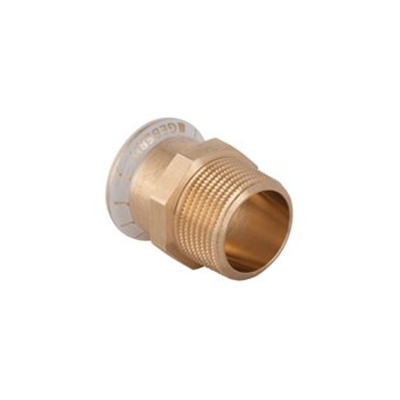Geberit Mapress koper puntstuk buitendraad - 12mm x3/8" - koper