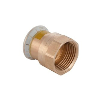 Geberit Mapress persfitting - gas - overgangsstuk - met binnendraad - 22-4/4F - koper