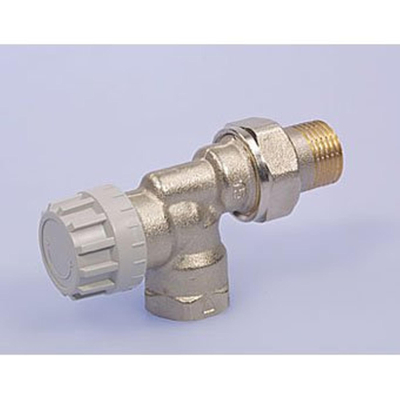 Sar robinet thermostatique pour radiateur 1/2bi.dr.coudé, acier inoxydable 0,90 m3 h 908