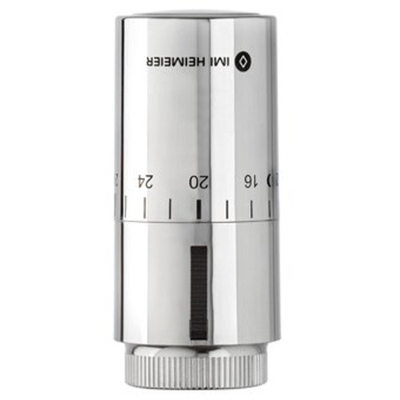 IMI Heimeier tête thermostatique Halo M30x1.5 avec blocage de température chrome