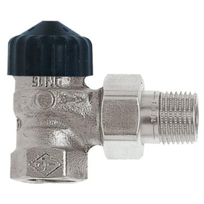 Heimeier Robinet thermostatique de radiateur 1/2 coudé Kvs 1,35 m3 h