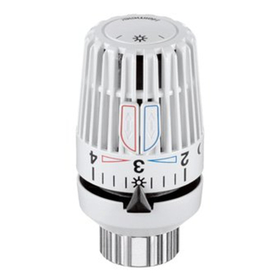 4 Stuks Zwarte Thermostaat Ventielknop - M30x1.5 Kunststof Handwielen Voor Radiatoren