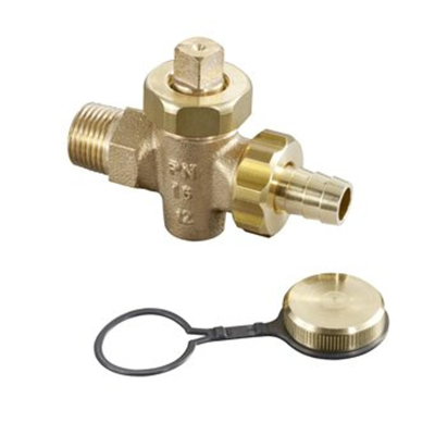 Robinet de vidange Oventrop 1 DN25 PN16 en laiton filetage extérieur
