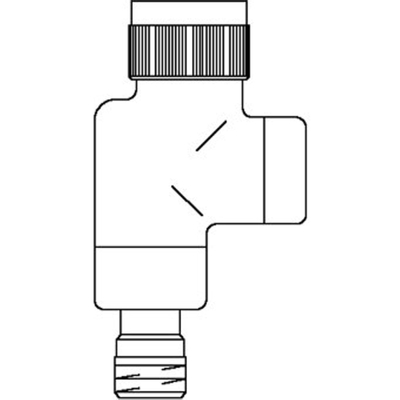 Oventrop Thermostatische radiatorafsluiter E 1/2 haaks verkeerd Kvs 0,65 m3 h wit