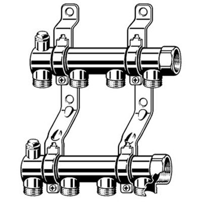 Viega distributeur pexfit modèle 1052 5 groupes