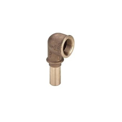 Viega Sanpress Insteekknie SC 90° 15x1/2 brons