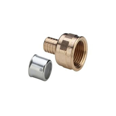 Viega Pexfit sok-overgang brons bi.dr. 40mmx1 1/4"