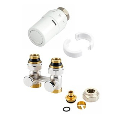 Danfoss RAX K jeu de raccordement inférieur droit pour radiateurs avec insert M30